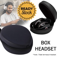 EVA Universal Carrying Case for Headphones Casing 19x14x8.0cm Box Headphone Box Headset Tahan Bentur