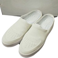 二手 Nike WMNS AIR FORCE 1 LOVER XX 女款 Air Force 1 橡膠 XX AO1523-100 US 7 (24cm) 米白色/淺銀色涼鞋