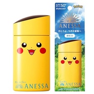 ANESSA Perfect UV Skincare Milk Sunscreen 60mL, Limited Pikachu Pokemon Edition 2025