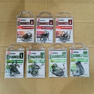 MATA PANCING EUPRO 254BN O’SHAUGHNESSY HOOK(HIGH CARBON STEEL)(SIZE1,1/0,2/0,3/0,4/0,5/0)