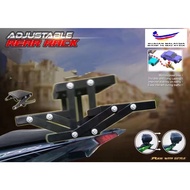 X-RIDER REAR ADJUSTABLE RACK Y15ZR Y16ZR LC135 V1- V8 EX5D VF3I RS150 LC V8 SAME AS RAPIDO ADJUSTABL