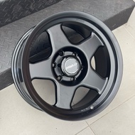 [1 SET] 4X4 BRADLEY V 18X9JJ ET0, 16X8 ET-5 6H139.7 GLOSSY BLACK, GLOSSY GUN METAL, MATTE BLACK