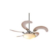 MT.EDMA 46IN Sole Kipas Ceiling Lampu Hias - White Opal