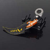 Superbuybox Valorant Knife Martial Arts Action Figures Game Collection Keychain Desk Decoration Back