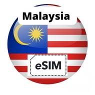 eSIM Pelancongan Malaysia Dengan Data Tanpa Had Malaysia Travel Sim Unlimited Data (eSIM)