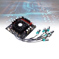 sweethouse1.my 2.1 Channel BT Amplifier Board 200Wx2 and 400W Treble Bass Control Sound Amp for Home