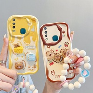 Casing Vivo Y11 Casing Vivo Y15 Casing Vivo Y12 Vivo Y17 Vivo U10 Cute Case Cream Edge Phone Three-dimensional Figure Doll Soft Case Full Case NYGZ
