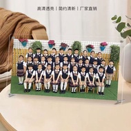 Acrylic Photo Frame Transparent Graduation Photo Frame Table Student Collectible Photo Group Photo F