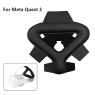 Soft PU Leather Headband For Oculus Quest 3 Weight Reduction Head Strap Bracket For Meta Quest 3 VR 