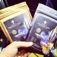 Thức Ăn Cá Cảnh Cám Cao Cấp Pandora Mẫu 2019 - Cám Kích Màu Lên Vay Tốt - Guppy Xanh