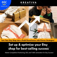 Video Course - Set up & optimize your Etsy shop for best-selling success | Learn Etsy Course
