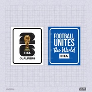 OFFICIAL PATCH FIFA WORLD CUP 2026 QUALIERS + FOOTBALL UNITES THE WORLD