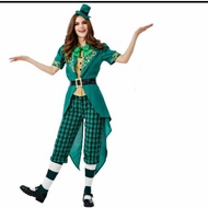 W1945 | Irlandia costume for adult women Irlandia costume Ireland leprechaun/ GNOME cosplay Hallowee