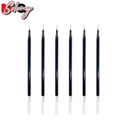 COMEME 20pcs M&G Gel Pen Refill, AGR640K0 Full Needle Neutral Core,  Smooth Black Blue Red Stationer