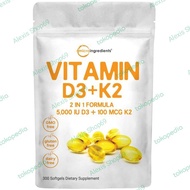 Micro Ingredients Vitamin D3 Plus Vitamin K2 (Vitamin D3 K2)