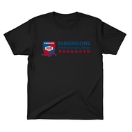 T-Shirt DIMENSION International College Unisex Cotton Combed Distro Clothing