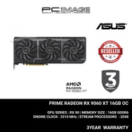 ASUS PRIME AMD RADEON RX 9060 XT OC EDITION 8GB GDDR6 / RX 9060 XT OC EDITION 16GB GPU GRAPHIC CARD