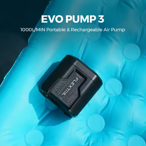 FLEXTAIL EVO PUMP 3 - 1000L/min Electric Air Pump, Quick Inflation & Deflation, Ideal for Air Mattre
