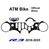 Neck Panel Scratch Protection For Yamaha R3 Model Year 2019-2025 ProMax R3 Accessories Scratch-Resis