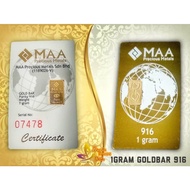 GOLD BAR 916 1G  READY STOK🎁