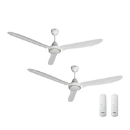 KHIND 60" BL DC Ceiling Fan (2 units) Matte White CF683DC
