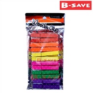 DIY Wooden Clip Colour 12's 73mm x 10mm