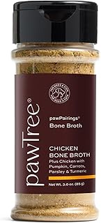 pawTree pawPairings Bone Broth Powder Food Topper & Flavor Enhancer for Any Cat or Dog Food - Source