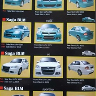 proton saga bodykit  bodykit murah betong bodykit (katalog saja)