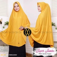 RJ532 HIJAB INSTAN KHIMAR JUMBO SYAR I POLOS