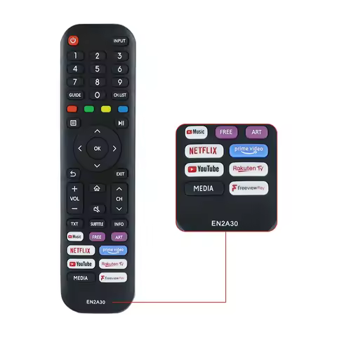 Remote Control For Hisense EN2A30 TV Remote Control EN2N30H EN2Q30H EN2B30H EN2G30H 55A7300F 55A7500