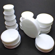 Pair 3-50mm Acrylic Solid Ear Plugs Earing Large Big Gauge Tunnel Size Stretcher Saddle Flesh Tunne