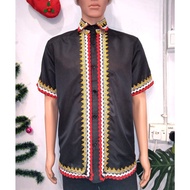 Baju Bidayuh Lelaki Tidak Berpoket Depan