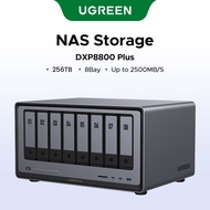 UGREEN NASync DXP8800 Plus 8-Bay NAS, Intel i5 1235u 10-Core CPU, 8GB DDR5 RAM, 128G SSD, 2 * 10GbE,