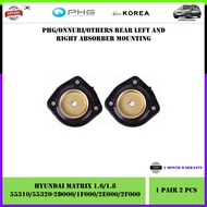 Hyundai Matrix 1.6/1.8 Korea Aftermarket Rear Left And Right Absorber Mounting (1 Pair) 55310/55320-