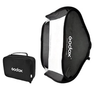 Godox 80 * 80cm/31 31inch Flash Softbox Diffuser with S2-type Bracket Bowens Mount Carry Bag for Spe