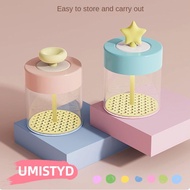 UMISTYDREAMUM9U Facial Cleanser Frother Bottle, Star Moon Foam Maker, Cute Plastic Portable Shampoo 