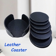 Coaster Coaster Cup Holder Bowl Mat Insulation Coaster Tea Coaster Tea Set Bowl Set Leather Anti-sca