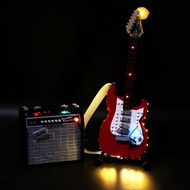 DIY Building Block Lighting Compatible 21329 Fanta Electric Guitar Creative LED Remote Control Light