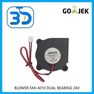 Dual Bearing Turbine Blower Fan 40mm Centrifugal Cooler 4015 24V