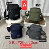 Hehe tas selempang pria sling bag import tas kerja cowok anti air