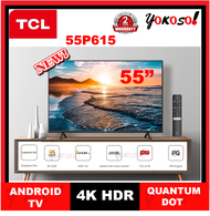 TCL 55P615 50'' 4K UHD ANDROID SMART AI TV