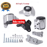 Hasport type Billet K20 K Series Engine k Swap Motor Mounting Kit For Honda 02-05 EP3 Ci / DC5 Mount