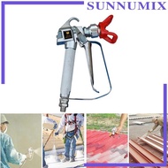[Sunnimix] SiaBiced Red 36 PSI Airless Painting Sprayer Tools for Machinery,Furniture,Leather