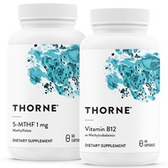 5-MTHF & Vitamin B12 Bundle - Cardiovascular & Nerve Support - 60 Servings