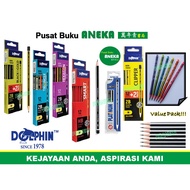 Dolphin /2B&HB Pencil/DolphinTriangle 2B&Fluorescent Colour2B/Cliper 2B/Wood Fox2B/Bk&Gold2B/Platinu