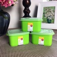 Elianware E-1071/3/C (225ml) 3PCS Small Food Container Food Storage Rectangle Shape Junk Food Keeper