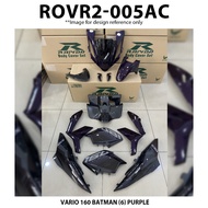 Body Cover Set Rapido Honda Vario 160 BATMAN (6) Accessories Motor Vario160 Scooter Coverset Red Pur
