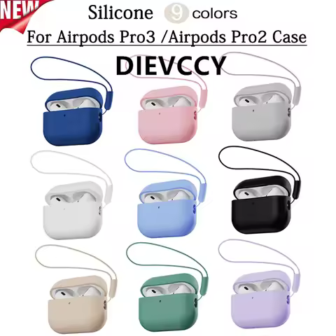 Case for Apple Airpods Pro 3 / Pro3 Case Earphone Bluetooth Headset Silicone Apple Air Pod Pro 3 / P