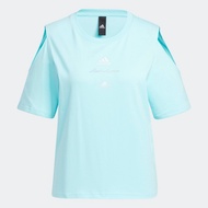 adidas ไลฟ์สไตล์ เสื้อยืด UST Bare ผู้หญิง สีน้ำเงิน HE9985