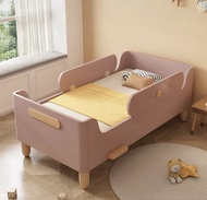 Pink Children's Bed with Safety Rail (left side) 粉紅色兒童床附左側安全護欄